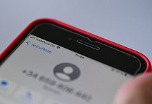 Vodafone-Handy mit Betrugsnummer - Wolf von Dewitz/dpa