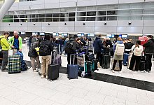 Bundesweite Technikprobleme an Flugh&auml;fen - D&uuml;sseldorf - Roberto Pfeil/dpa