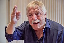 Interview mit Wolf Biermann - Georg Wendt/dpa
