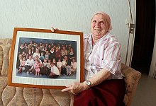 Mit Gro&szlig;familie - FOTO: NICOLE BLIESENER