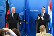 Steinmeier und Bettel - Bernd von Jutrczenka/dpa