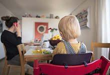 Coronavirus - Homeoffice mit Kinderbetreuung - dpa