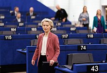 Plenarsitzung des Europäischen Parlaments - Philipp von Ditfurth/dpa