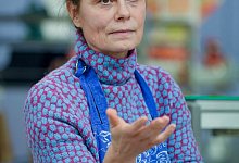 Sarah Wiener - Foto: Patrick Pleul/dpa-Zentralbild/dpa