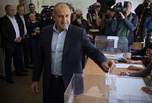 Parlamentswahl in Bulgarien - Valentina Petrova/AP/dpa