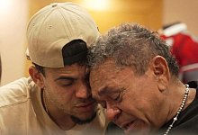 Luis D&iacute;az und sein Vater - ---/colprensa/dpa