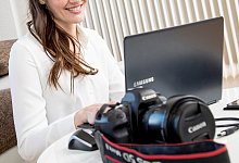 Canon Kameras Clouddienst - Foto: Christin Klose/dpa-tmn