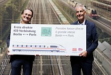 Vorstellung Bahnverbindung Berlin - Paris - Carsten Koall/dpa