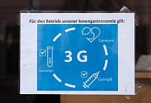 3G-Regel in - Foto: Sebastian Kahnert/dpa-Zentralbild/dpa