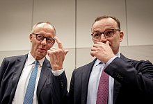 Merz und Spahn - Kay Nietfeld/dpa