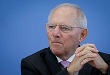 Wolfgang Sch&auml;uble - Kay Nietfeld/dpa