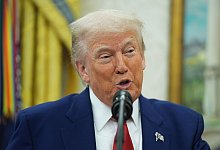 US-Präsident Trump bei Vereidigung im Weißen Haus - Evan Vucci/AP/dpa