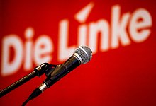 Parteilogo Linke - Focke Strangmann/dpa