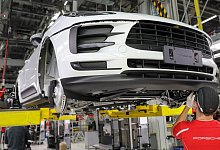 Produktion im Porsche Werk Leipzig - Foto: Jan Woitas/zb/dpa