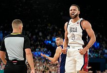 Paris 2024 - Basketball - Mark J. Terrill/AP