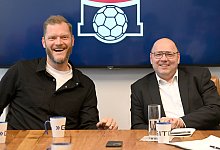 Johannes Bitter (l) und Christian H&uuml;neburg - Michael Schwartz/dpa