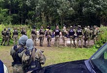 Migranten aus Belarus - Foto: Mateusz Wodziski/AP/dpa