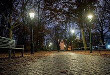 Gaslaternen in Berlin - Philipp Znidar/dpa-Zentralbild/dpa