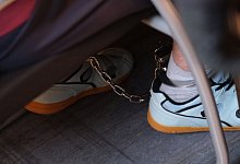 Prozess um Kindesmord in Halle - Sebastian Willnow/dpa