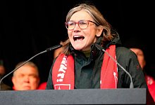 IG-Metall-Chefin Christiane Benner - Martin Meissner/AP POOL/dpa