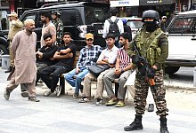 Nach Anschlag in Kaschmir - Erhöhte Sicherheit - Basit Zargar/ZUMA Press Wire/dpa