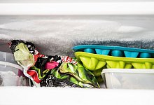 Lebensmittel liegen in einem Gefrierfach - Robert Günther/dpa-tmn