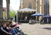 Heiko von der Schlippen auf der B&uuml;hne - FOTO: J. L&Uuml;DEKING