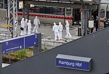 Mehrere Verletzte bei Messerangriff in Hamburg - Georg Wendt/dpa