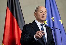 Scholz trifft schwedischen Ministerpräsidenten - Fabian Sommer/dpa