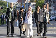 Holcim wegen Klimaklage vor Gericht - Urs Flueeler/KEYSTONE/dpa