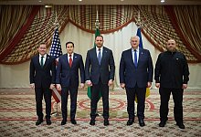 Ukraine-Krieg - Saudi-Arabien - -/Ukrainian Presidential Press Office/AP/dpa