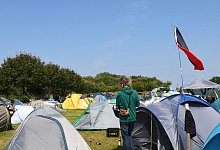 Punk-Protestcamp 3.0 auf Sylt - Lea Albert/dpa