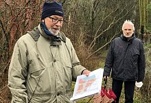 BUND-Vorsitzende Hans-Eckhart Buschmeier und J&uuml;rgen Georgi - Till Brand