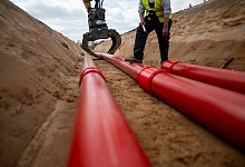 Baustelle - Stromverbindung von Amprion in Rhede - Fabian Strauch/dpa