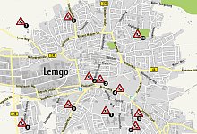 Baustellen&uuml;bersicht - Grafik: Oliver Wendtland