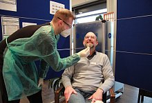 Teststation im "tevita" - Katrin Kantelberg