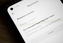 Passwörter bei Online-Konten - Fabian Sommer/dpa/dpa-tmn