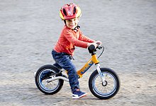 Fahrradfahren lernen auf dem Laufrad - Foto: www.puky.de/pd-f