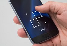 Bildschirm-Sperrmuster - Foto: Andrea Warnecke/dpa-tmn