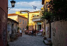 Griechenland versch&auml;rft Corona-Ma&szlig;nahmen - Foto: Angelos Tzortzinis/dpa/dpa-tmn