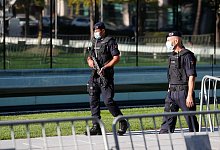 Polizei in Portugal - Armando Franca/AP/dpa