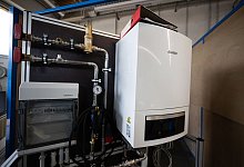 W&auml;rmepumpe - Sebastian Gollnow/dpa