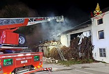 Tote bei Explosion in Italien - --/Italienische Feuerwehr/dpa