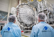 Fertigung der Trägerrakete Ariane 6 - Hauke-Christian Dittrich/dpa