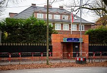 Iranisches Konsulat in Hamburg - Gregor Fischer/dpa