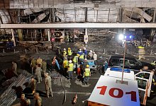 Einkaufszentrum in Krementschuk - Foto: Efrem Lukatsky/AP/dpa