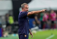 Barcelona-Trainer Hansi Flick - Ahn Young-joon/AP/dpa