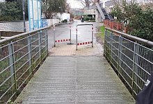 9lemgoschrag_gestellte_sperrbugel - Werner Kloppmann/ADFC Lippe