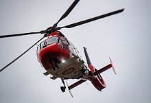 Rettungshubschrauber - Stefan Sauer/dpa/Symbolbild