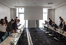 Tarifverhandlungen zwischen Deutscher Bahn und EVG - Hannes P. Albert/dpa